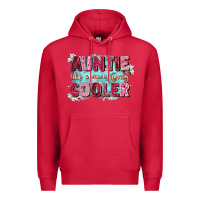 Cardinal auntie like mom only cooler Premium Hoodie - Zillion Design Studio