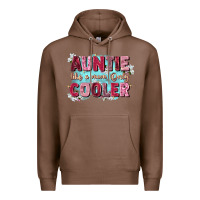 Chestnut auntie like mom only cooler Premium Hoodie - Zillion Design Studio