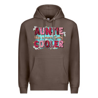 Coffee auntie like mom only cooler Premium Hoodie - Zillion Design Studio