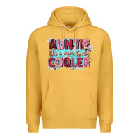 Mustard auntie like mom only cooler Premium Hoodie - Zillion Design Studio