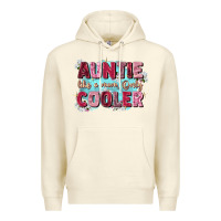 Sandshell auntie like mom only cooler Premium Hoodie - Zillion Design Studio