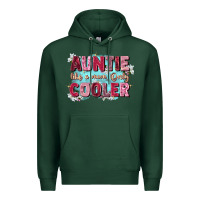 Sports Green auntie like mom only cooler Premium Hoodie - Zillion Design Studio
