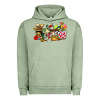 Pigment Oil Green mexico coffee Urban Hoodie - CTS Tumbler Store