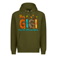 Army Green this gigi loves her little pumpkins Premium Hoodie - texasbilliewilder