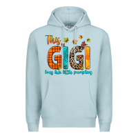 Blue Mist this gigi loves her little pumpkins Premium Hoodie - texasbilliewilder