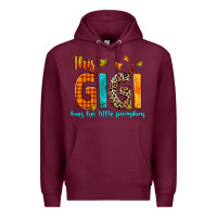 Burgundy this gigi loves her little pumpkins Premium Hoodie - texasbilliewilder