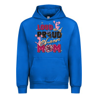 Cobalt loud and proud cheer mom Urban Hoodie - Zillion Design Studio