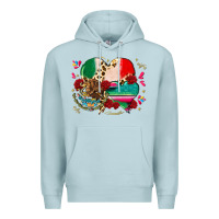 Blue Mist mexican hearts Premium Hoodie - CTS Tumbler Store