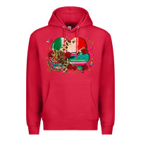 Cardinal mexican hearts Premium Hoodie - CTS Tumbler Store