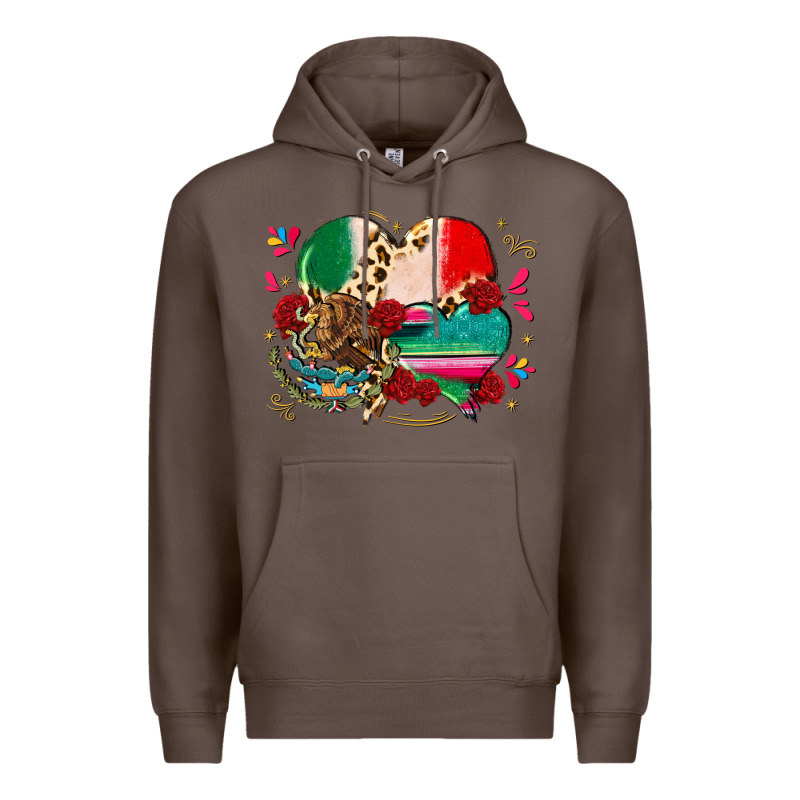 Mexican Hearts Premium Hoodie by CTS Tumbler Store | Teevron