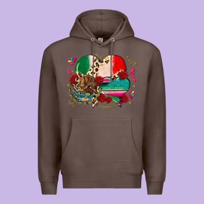 Mexican Hearts Premium Hoodie Designed By Cts Tumbler Store