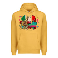 Mustard mexican hearts Premium Hoodie - CTS Tumbler Store