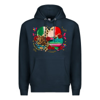 Navy mexican hearts Premium Hoodie - CTS Tumbler Store