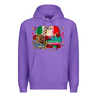 Purple mexican hearts Premium Hoodie - CTS Tumbler Store