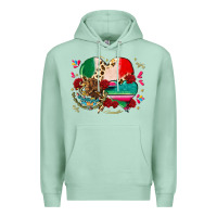Seafoam mexican hearts Premium Hoodie - CTS Tumbler Store