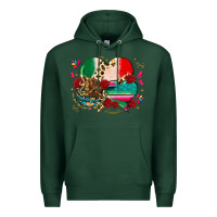 Sports Green mexican hearts Premium Hoodie - CTS Tumbler Store