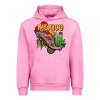 Fuchsia Pink mexico map Urban Hoodie - CTS Tumbler Store