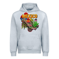 Heather Grey mexico map Urban Hoodie - CTS Tumbler Store