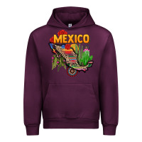 Mauve Wine mexico map Urban Hoodie - CTS Tumbler Store