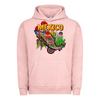 Pigment Salmon mexico map Urban Hoodie - CTS Tumbler Store