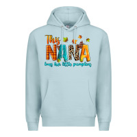 Blue Mist this nana loves her little pumpkins Premium Hoodie - texasbilliewilder