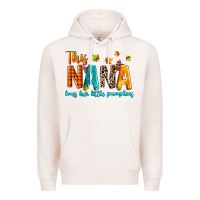 Pale Pink this nana loves her little pumpkins Premium Hoodie - texasbilliewilder