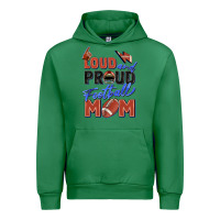 Emerald loud and proud football mom Urban Hoodie - Zillion Design Studio