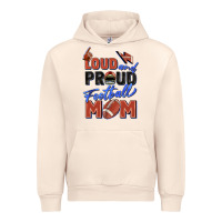 Sandshell loud and proud football mom Urban Hoodie - Zillion Design Studio