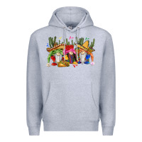 Heather Grey mexican gnomes Premium Hoodie - CTS Tumbler Store