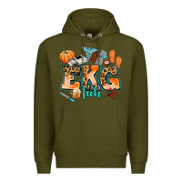 Army Green ekg tech fall Premium Hoodie - AdoDesignShop