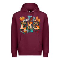Burgundy ekg tech fall Premium Hoodie - AdoDesignShop