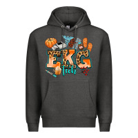 Charcoal Heather ekg tech fall Premium Hoodie - AdoDesignShop