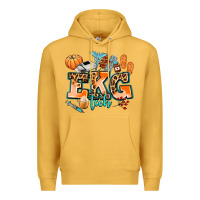 Mustard ekg tech fall Premium Hoodie - AdoDesignShop