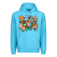 Ocean Blue ekg tech fall Premium Hoodie - AdoDesignShop