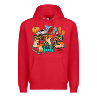 Red ekg tech fall Premium Hoodie - AdoDesignShop