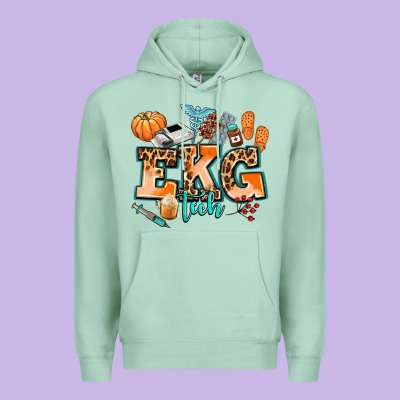 Ekg Tech Fall Premium Hoodie Designed By Adodesignshop