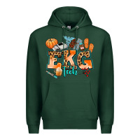 Sports Green ekg tech fall Premium Hoodie - AdoDesignShop