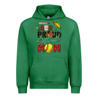 Emerald loud and proud softball mom Urban Hoodie - Zillion Design Studio