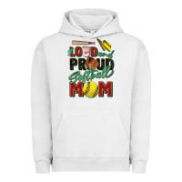 Pigment Lunar Rock loud and proud softball mom Urban Hoodie - Zillion Design Studio