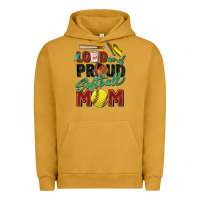 Pigment Peanut Butter loud and proud softball mom Urban Hoodie - Zillion Design Studio
