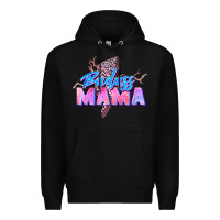 Black badass mama Premium Hoodie - Zillion Design Studio