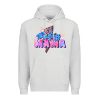 Dove Grey badass mama Premium Hoodie - Zillion Design Studio