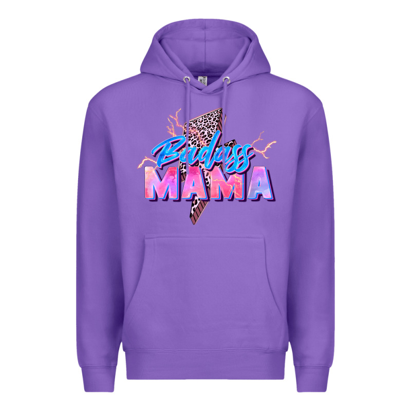 Badass Mama Premium Hoodie by Zillion Design Studio | Teevron
