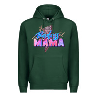 Sports Green badass mama Premium Hoodie - Zillion Design Studio