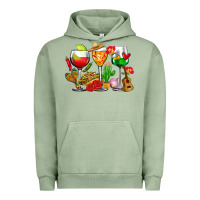 Pigment Oil Green mexico wine glasses cups Urban Hoodie - CTS Tumbler Store