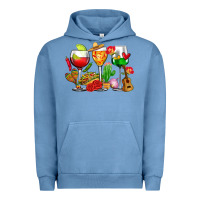 Pigment Pebble Blue mexico wine glasses cups Urban Hoodie - CTS Tumbler Store