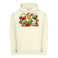 Pigment Pistachio mexico wine glasses cups Urban Hoodie - CTS Tumbler Store