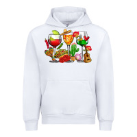 White mexico wine glasses cups Urban Hoodie - CTS Tumbler Store