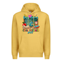 Antique Gold busy doing cool teacher stuff Premium Hoodie - Zillion Design Studio