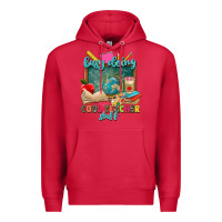 Cardinal busy doing cool teacher stuff Premium Hoodie - Zillion Design Studio